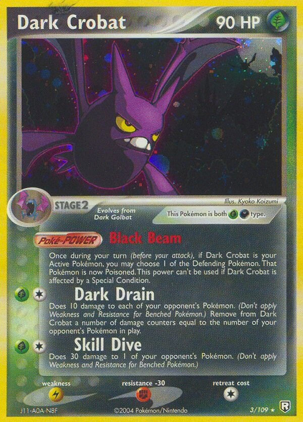 Dark Crobat (3/109) (Stamped) [EX: Team Rocket Returns]