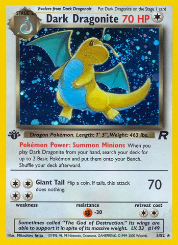 Dark Dragonite (5/82) [Team Rocket Unlimited]