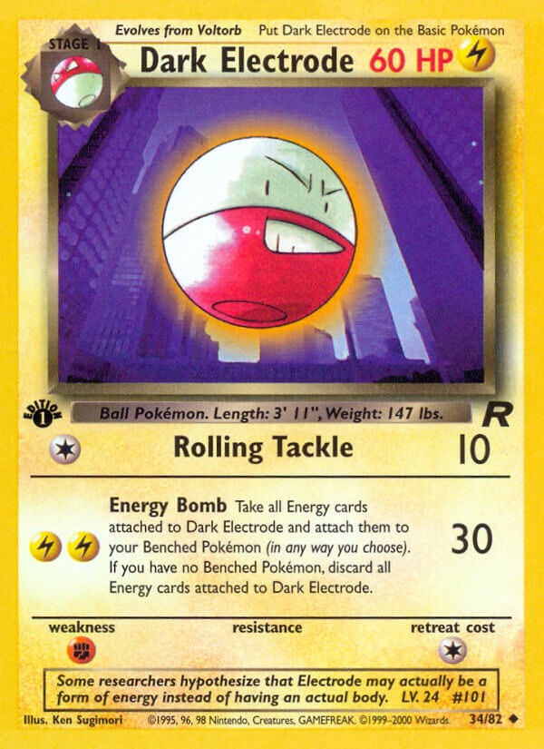 Dark Electrode (34/82) [Team Rocket Unlimited]