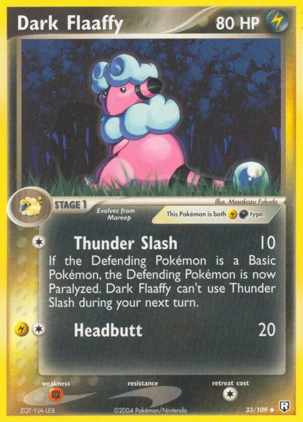 Dark Flaaffy (33/109) (Stamped) [EX: Team Rocket Returns]