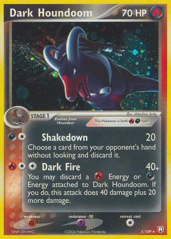 Dark Houndoom (5/109) (Stamped) [EX: Team Rocket Returns]