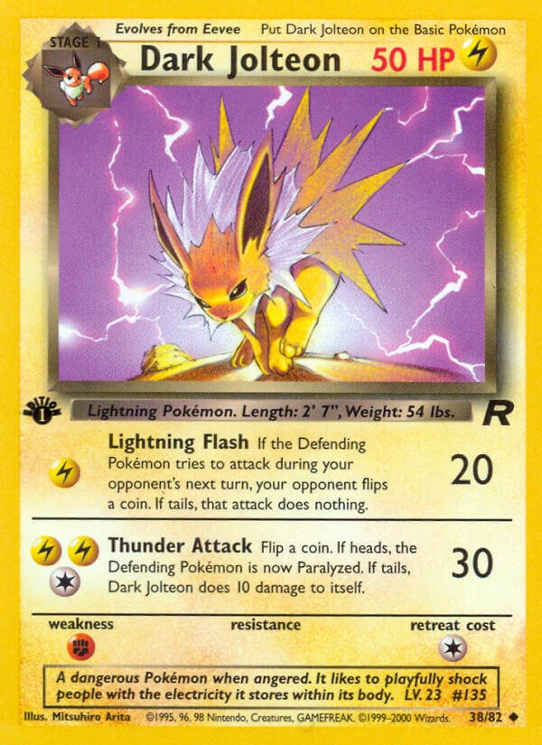 Dark Jolteon (38/82) [Team Rocket Unlimited]