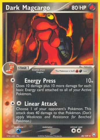 Dark Magcargo (38/109) (Stamped) [EX: Team Rocket Returns]