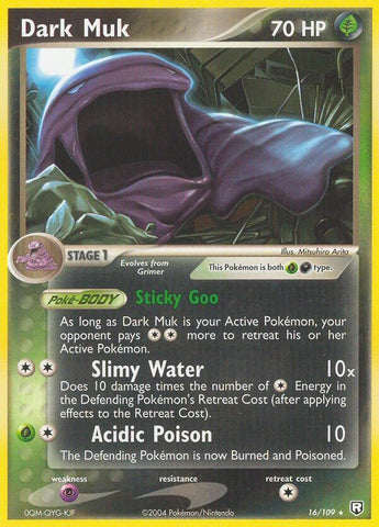 Dark Muk (16/109) [EX: Team Rocket Returns]