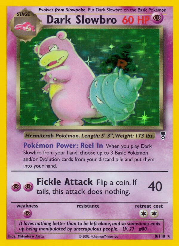 Dark Slowbro (8/110) [Legendary Collection]