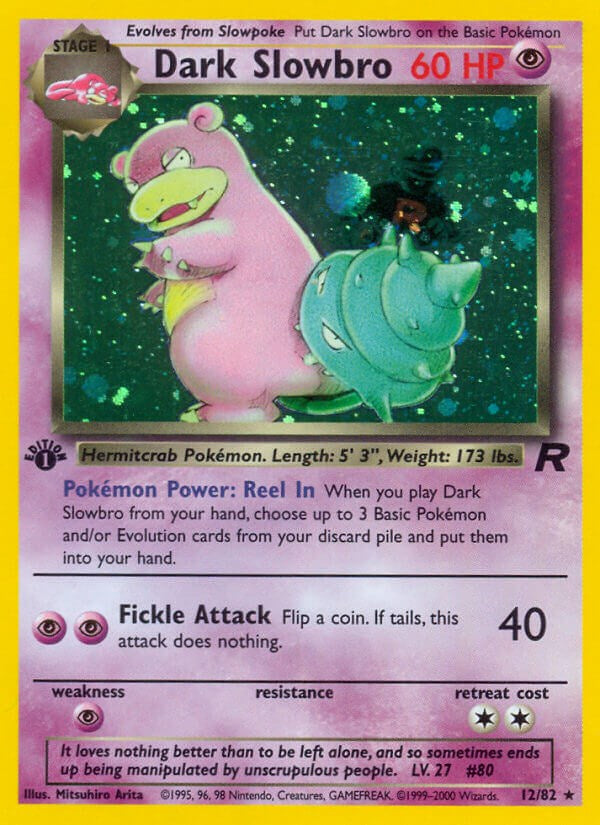 Dark Slowbro (12/82) [Team Rocket Unlimited]