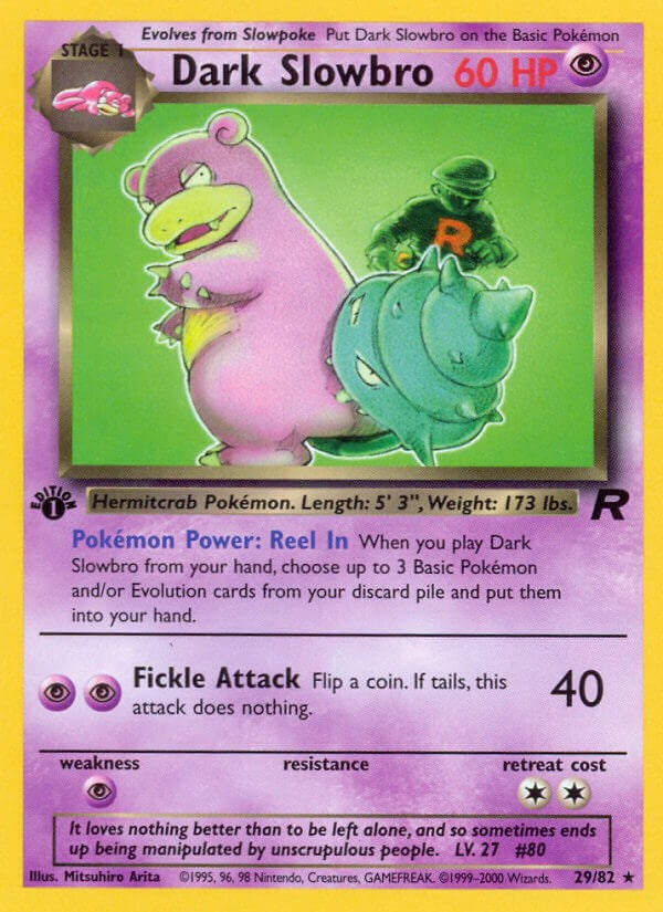 Dark Slowbro (29/82) [Team Rocket Unlimited]