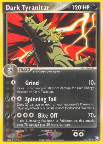 Dark Tyranitar (19/109) (Stamped) [EX: Team Rocket Returns]