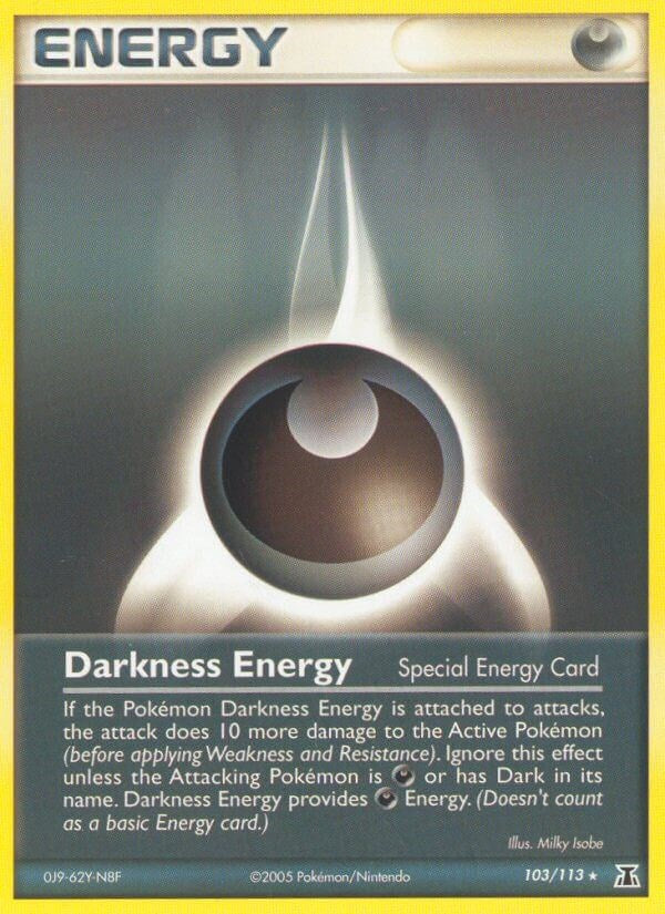 Darkness Energy (103/113) (Stamped) [EX: Delta Species]