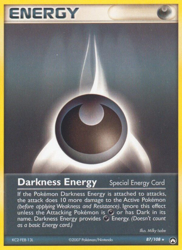 Darkness Energy (87/108) (Stamped) [EX: Power Keepers]