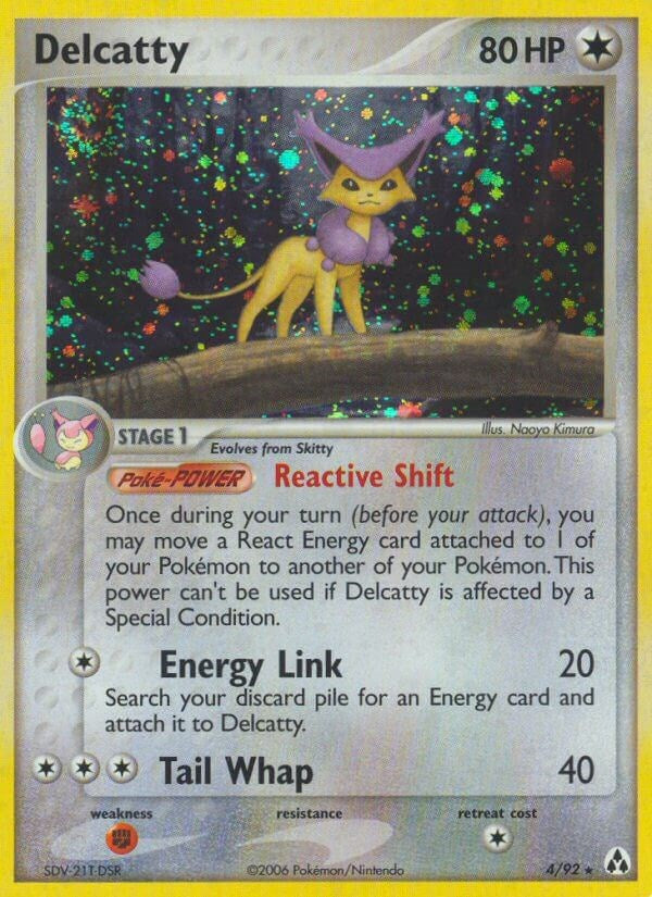 Delcatty (4/92) (Stamped) [EX: Legend Maker]