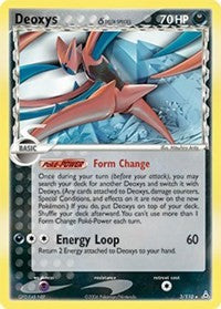 Deoxys (3/110) (Delta Species) [EX: Holon Phantoms]