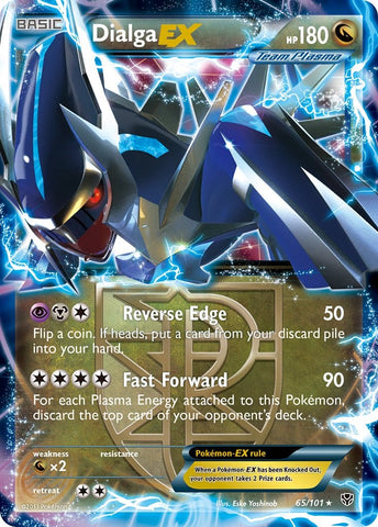 Dialga EX (65/101) [Black & White: Plasma Blast]