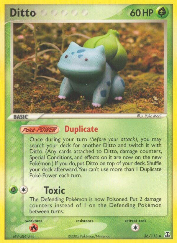 Ditto (36/113) (Stamped) [EX: Delta Species]