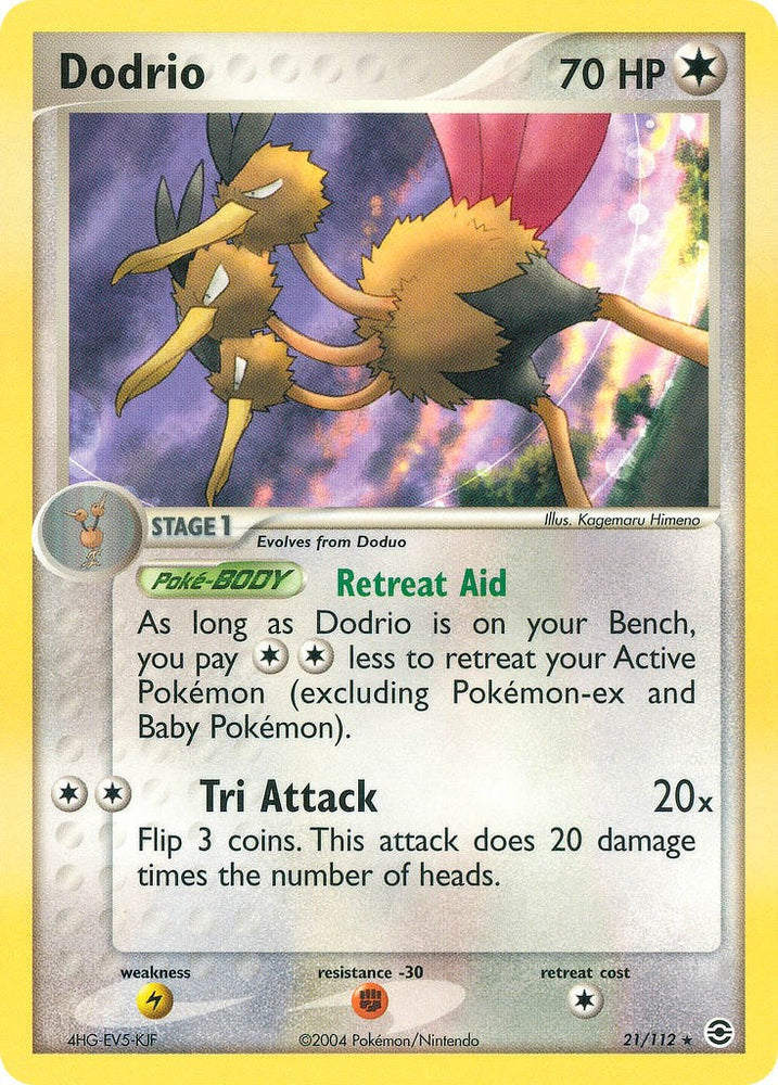 Dodrio (21/112) [EX: FireRed & LeafGreen]