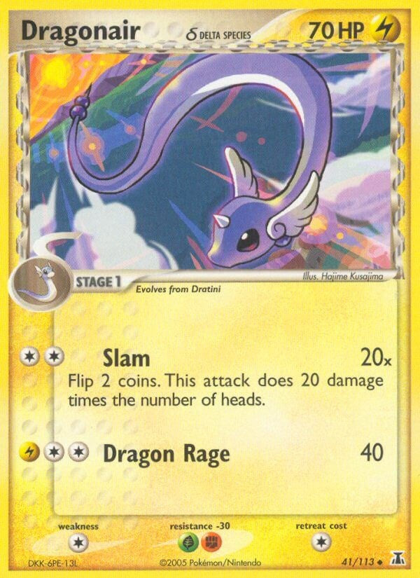 Dragonair (41/113) (Delta Species) (Stamped) [EX: Delta Species]