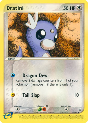 Dratini (26/97) [EX: Dragon]