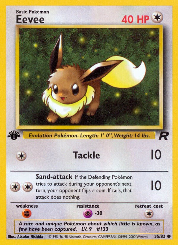 Eevee (55/82) [Team Rocket Unlimited]