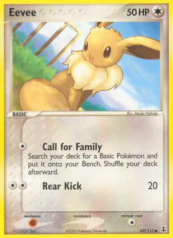 Eevee (69/113) (Stamped) [EX: Delta Species]