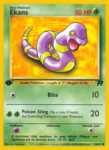 Ekans (56/82) [Team Rocket Unlimited]