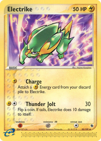 Electrike (30/109) [EX: Ruby & Sapphire]