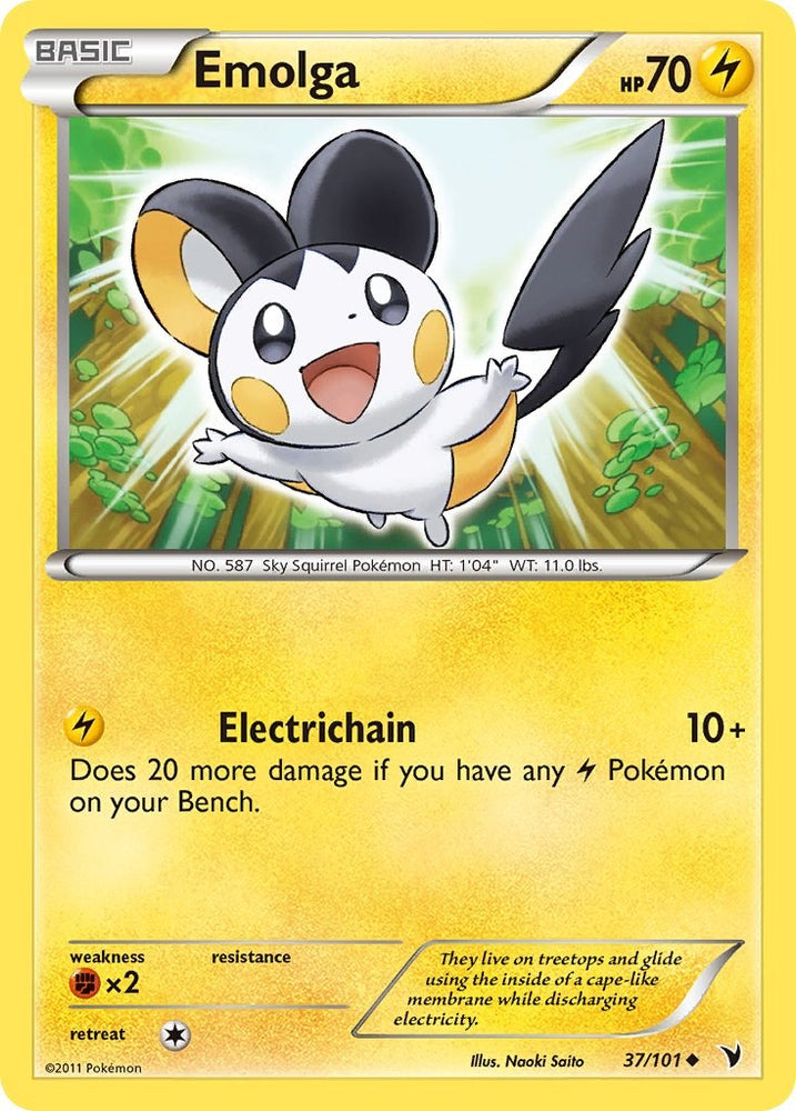 Emolga (37/101) [Black & White: Noble Victories]