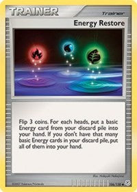 Energy Restore (106/130) [Diamond & Pearl: Base Set]