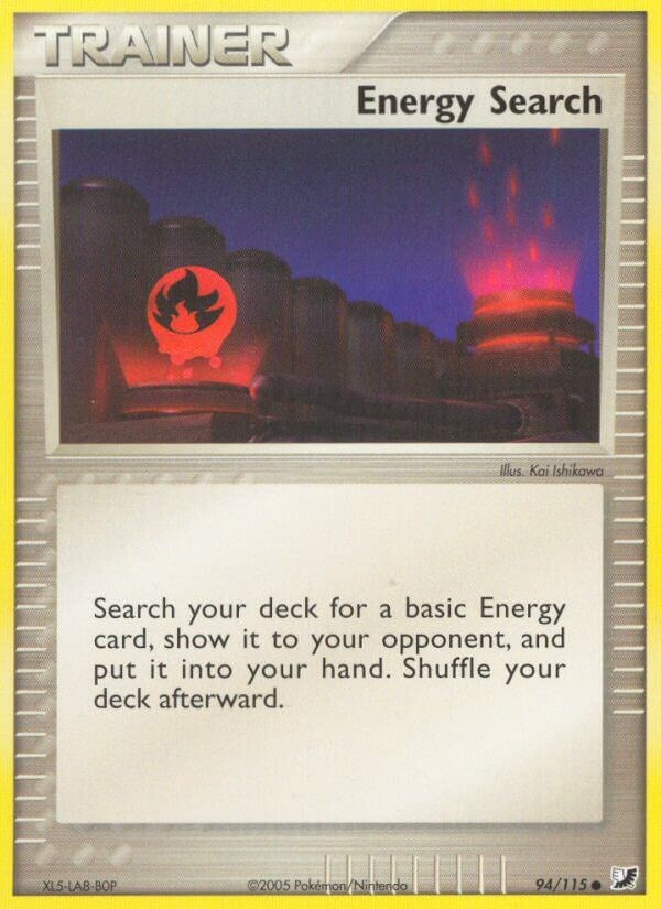 Energy Search (94/115) (Stamped) [EX: Unseen Forces]