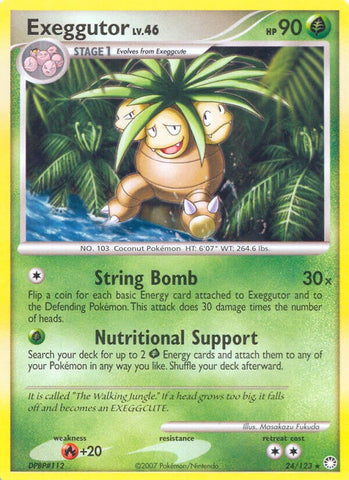 Exeggutor (24/123) [Diamond & Pearl: Mysterious Treasures]