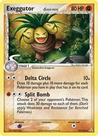 Exeggutor (41/110) (Delta Species) [EX: Holon Phantoms]