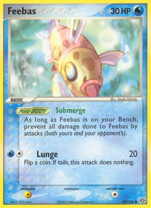 Feebas (49/106) (Stamped) [EX: Emerald]