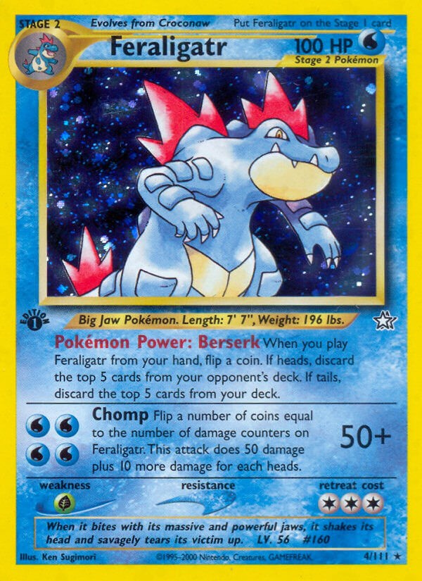 Feraligatr (4/111) [Neo Genesis Unlimited]