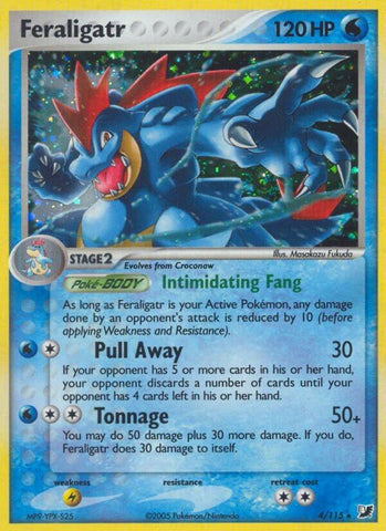 Feraligatr (4/115) (Stamped) [EX: Unseen Forces]