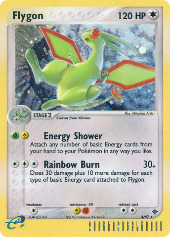 Flygon (4/97) [EX: Dragon]