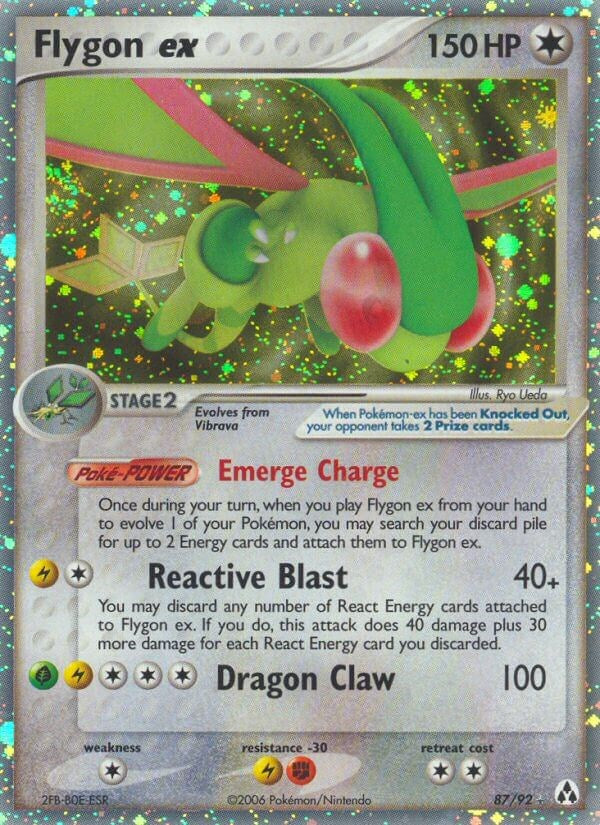 Flygon ex (87/92) [EX: Legend Maker]