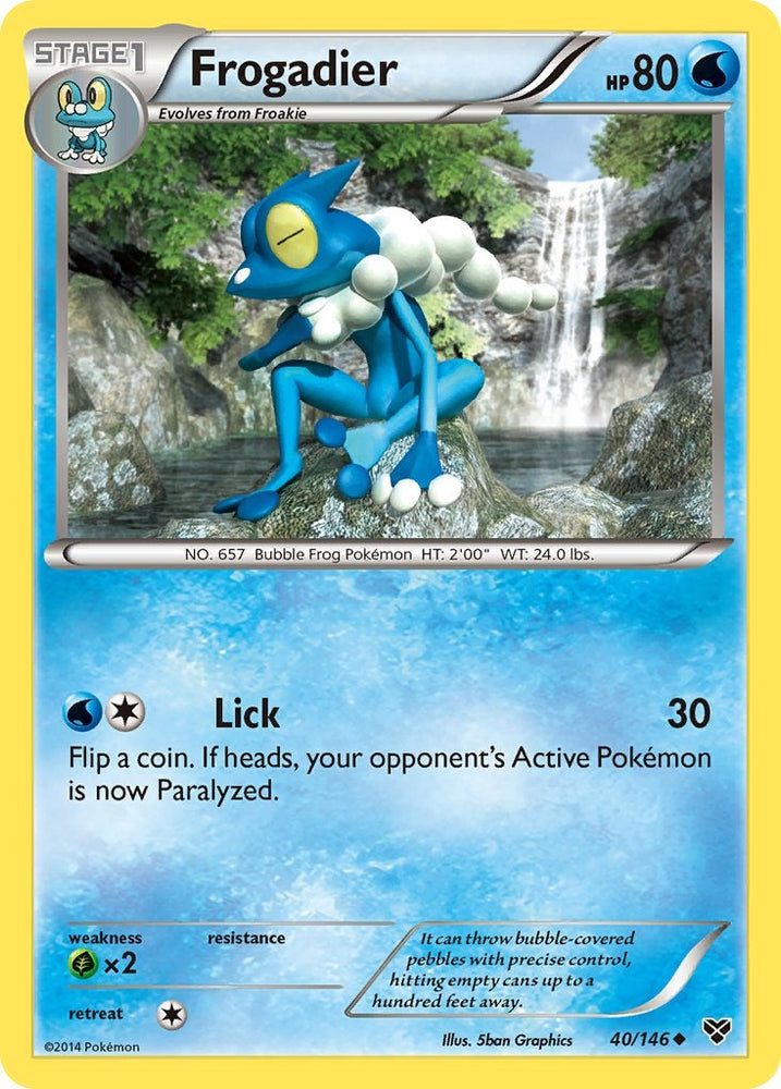 Frogadier (40/146) [XY: Base Set]