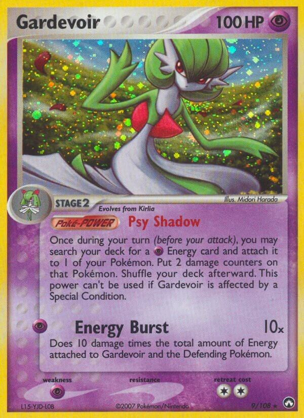 Gardevoir (9/108) (Stamped) [EX: Power Keepers]