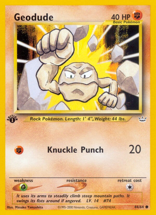 Geodude (44/64) [Neo Revelation Unlimited]