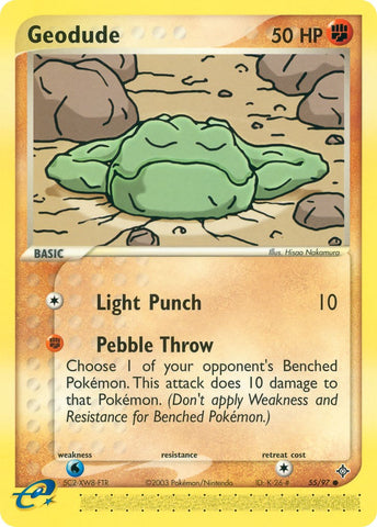 Geodude (55/97) [EX: Dragon]