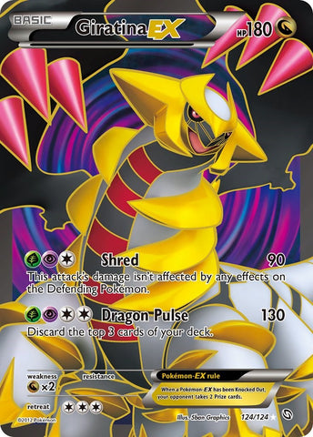 Giratina EX (124/124) [Black & White: Dragons Exalted]