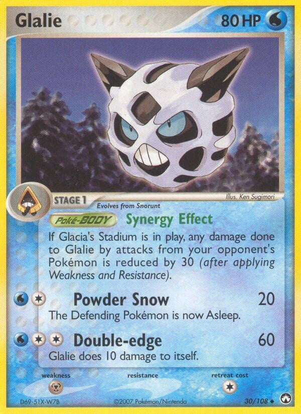 Glalie (30/108) (Stamped) [EX: Power Keepers]