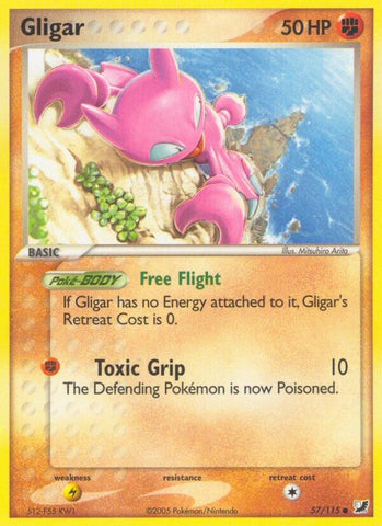 Gligar (57/115) (Stamped) [EX: Unseen Forces]