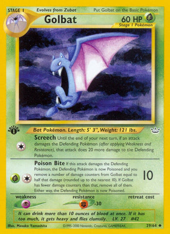 Golbat (29/64) [Neo Revelation Unlimited]