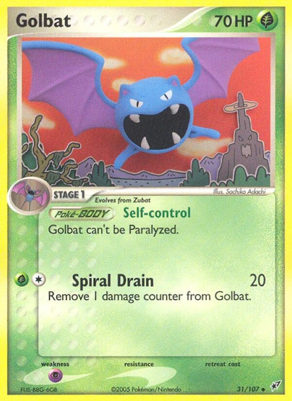 Golbat (31/107) (Stamped) [EX: Deoxys]