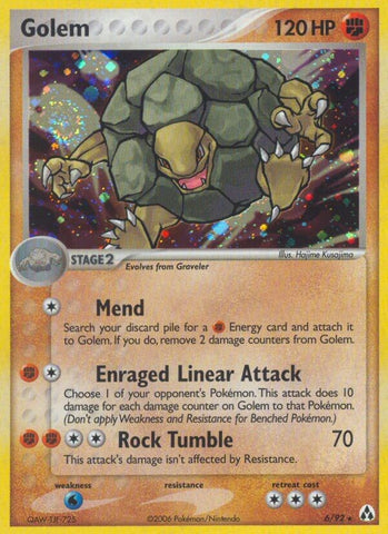 Golem (6/92) (Stamped) [EX: Legend Maker]