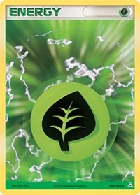 Grass Energy (105/110) [EX: Holon Phantoms]