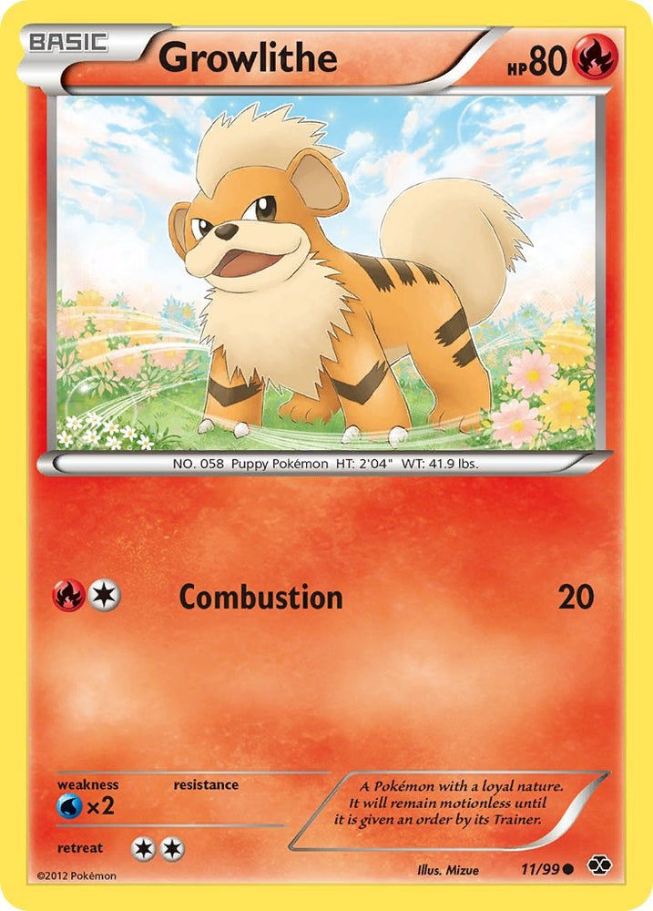 Growlithe (11/99) [Black & White: Next Destinies]