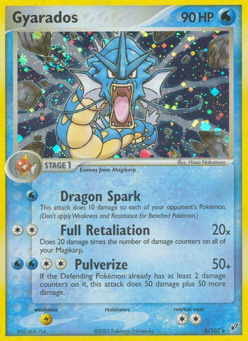 Gyarados (8/107) (Stamped) [EX: Deoxys]