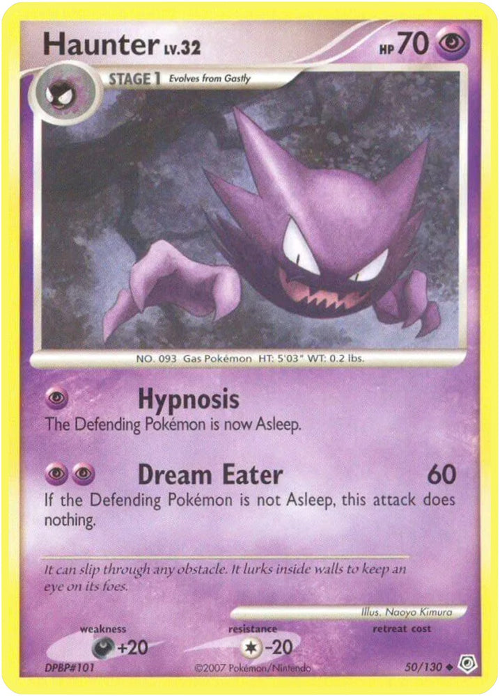 Haunter (50/130) [Diamond & Pearl: Base Set]