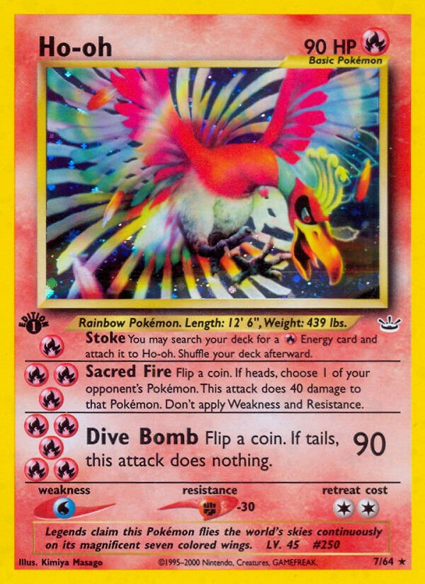 Ho-oh (7/64) [Neo Revelation Unlimited]